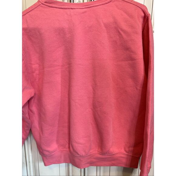 Pacific & Co Womens Longboat Key Turtle Florida Pullover Sweatshirt Pink Size XL - Picture 2 of 9